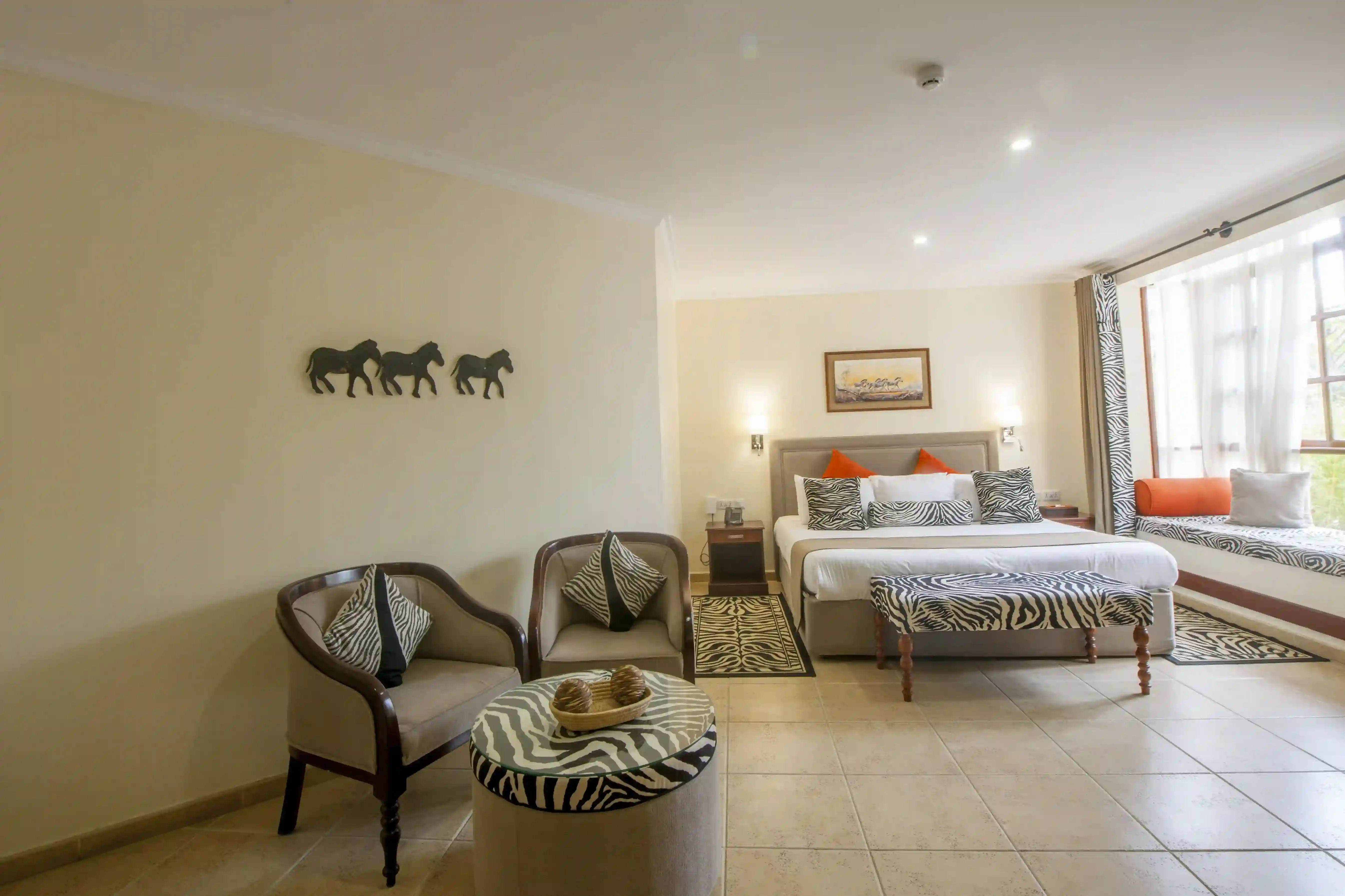 The african tulip suite room